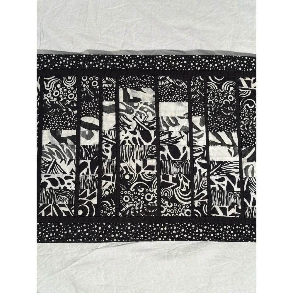 Fancy Handmade Quilted Table Runner 110